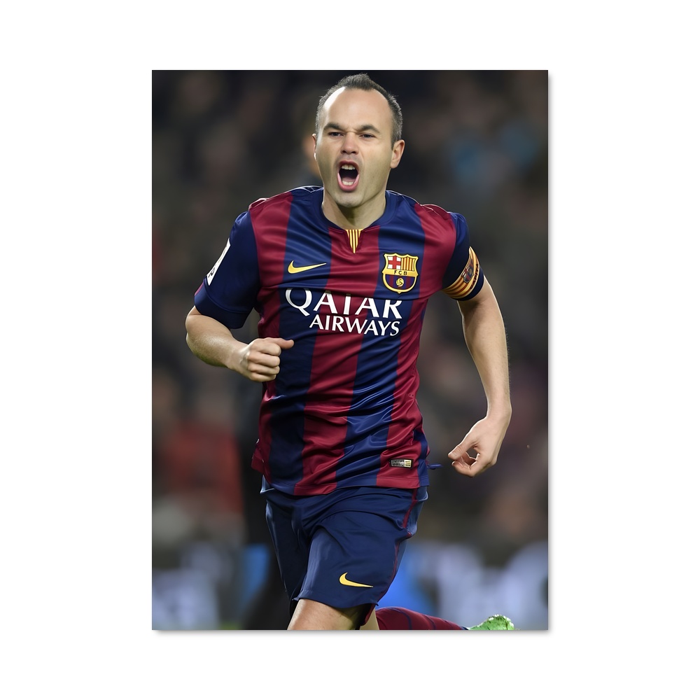 Poster L'Élan d'Iniesta
